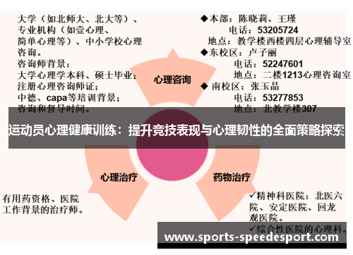 运动员心理健康训练：提升竞技表现与心理韧性的全面策略探索