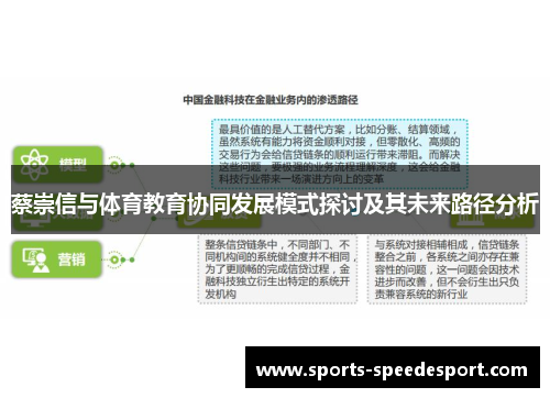 蔡崇信与体育教育协同发展模式探讨及其未来路径分析