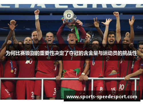 为何比赛级别的重要性决定了夺冠的含金量与运动员的挑战性